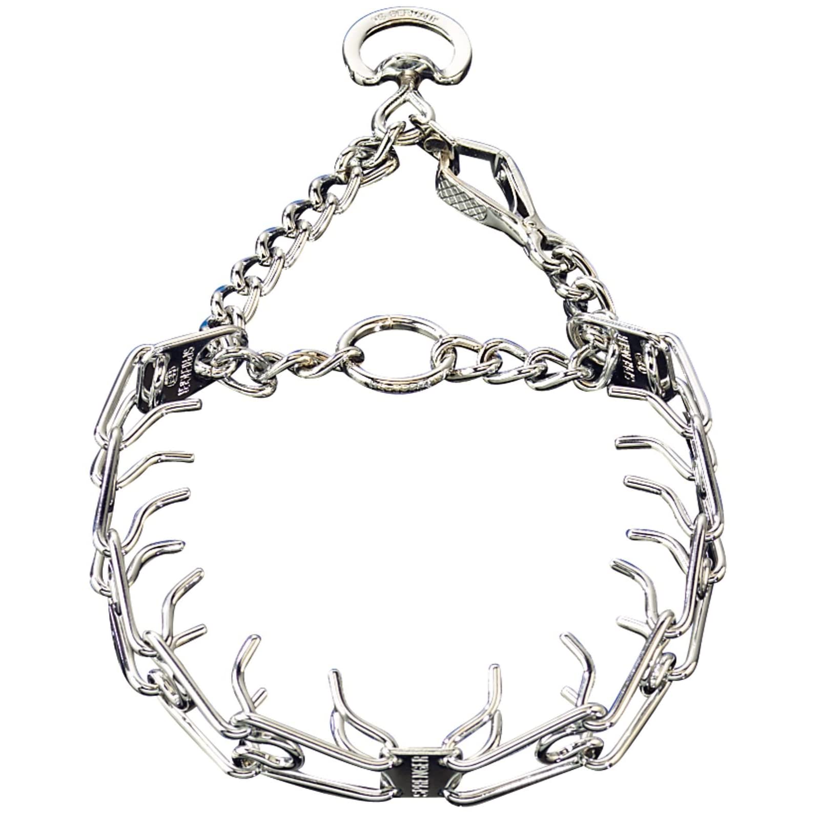 Herm Sprenger Pinch Dog Training Collar With Quick Release Snap, 2.25Mm X 12''