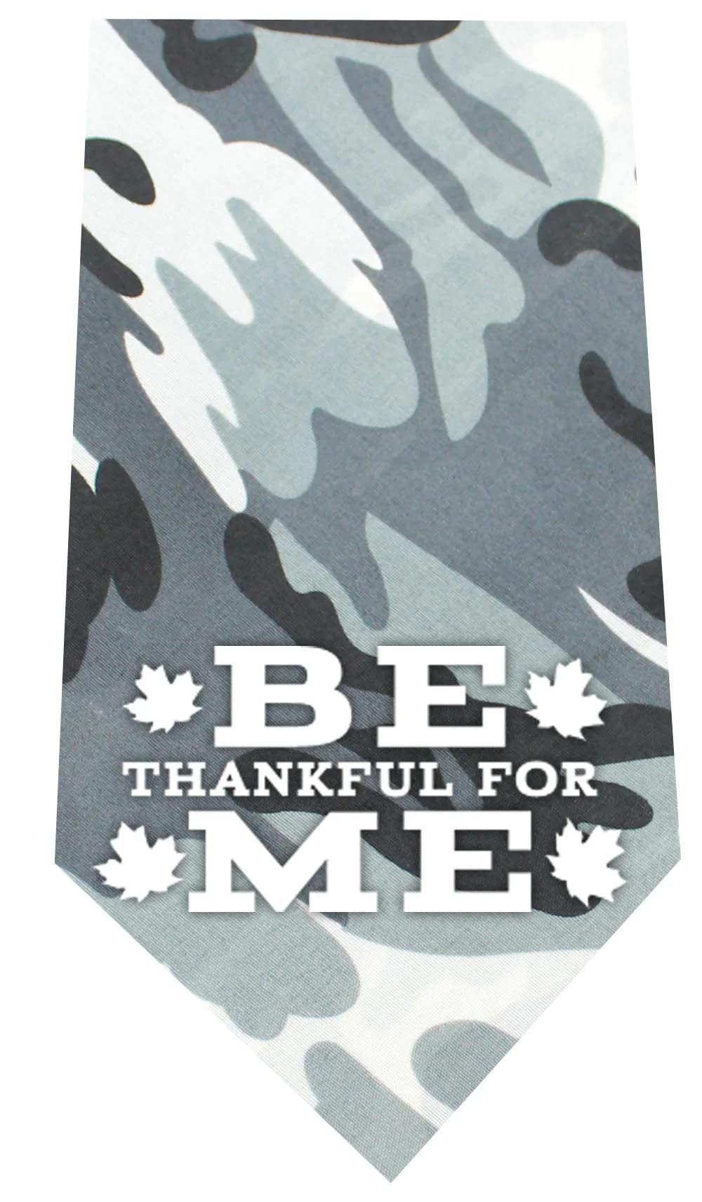 Mirage Pet Products Be Thankful for Me Screen Print Bandana, Small, Lime Green