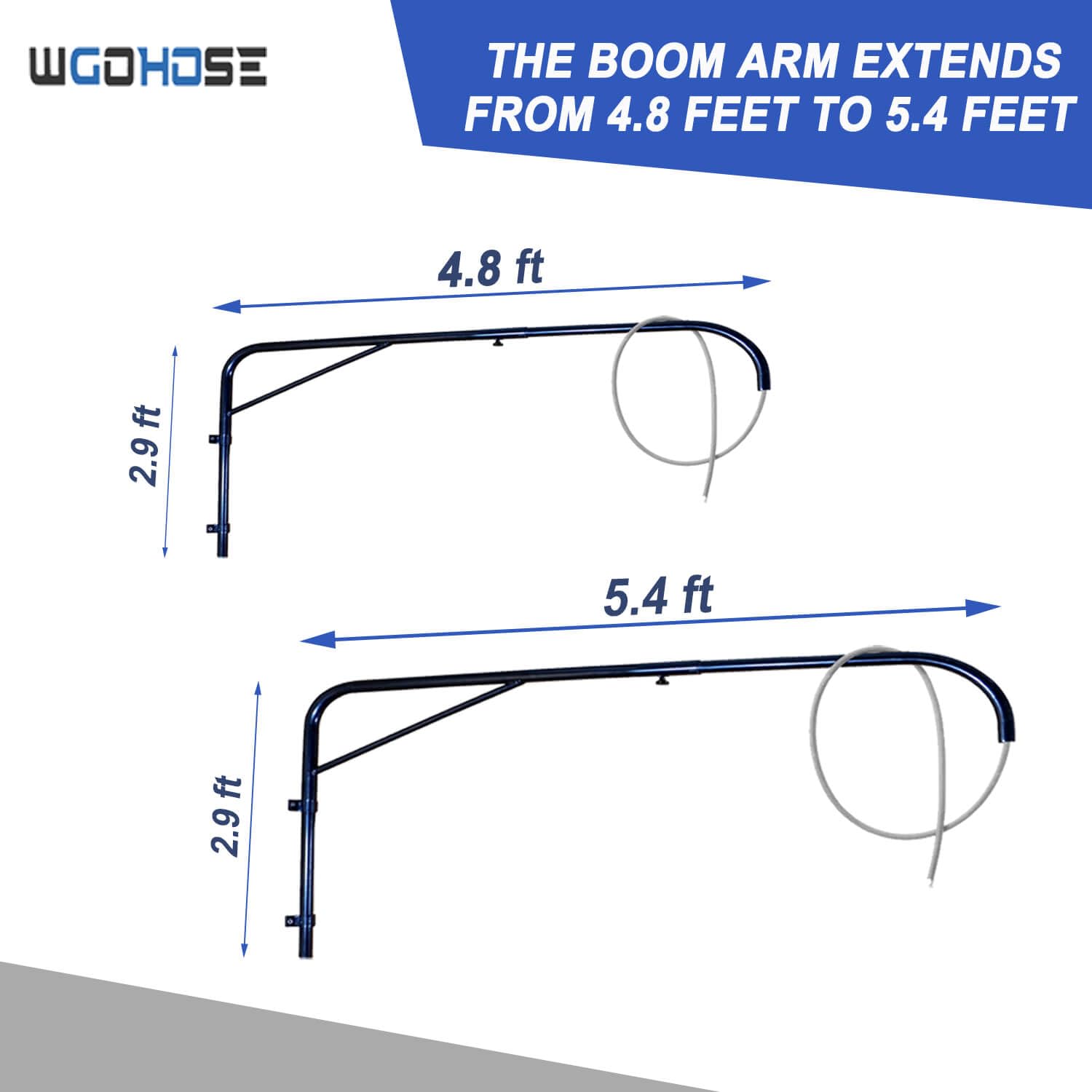 Hose Boom, Horse Wash Stall Hose Boom, Hose Boom Arm Wall Mount Preventing Tangling And Trampling While Washing Your Horse, 180
