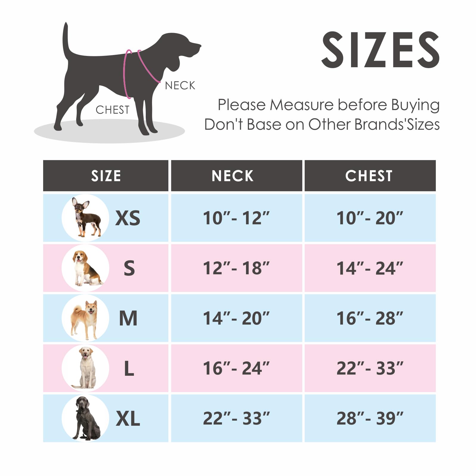 Phoepet No Pull Dog Harness Medium Reflective Front Clip Vest With Handle,Adjustable 2 Metal Rings 3 Buckles,[Easy To Put On & Take Off](M, Pink)