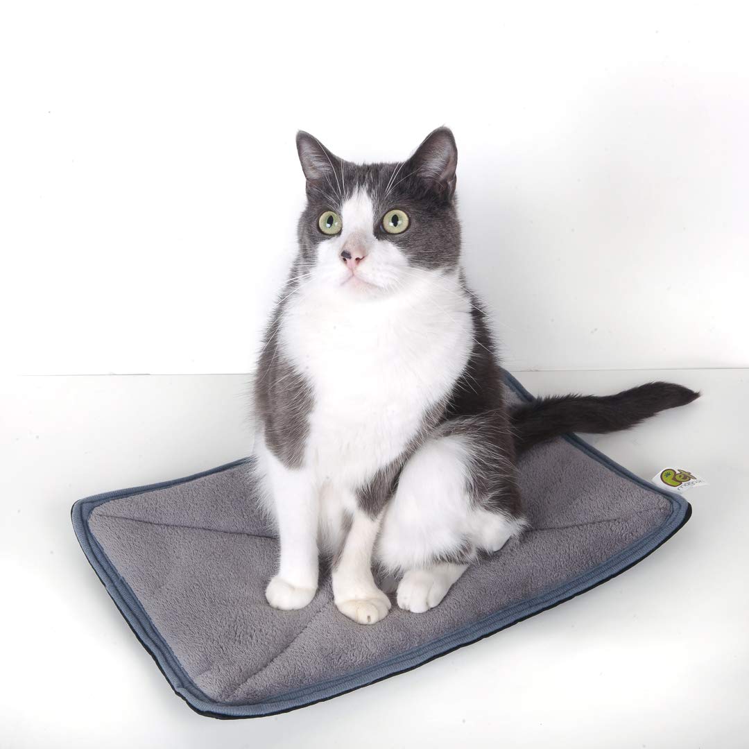 Pet Magasin Cat Thermal Bed Self-Heating Pads For Small Pets, [2-Pack Combo] One Large (28.5' X 34.5') And One Small (17'' X 11'')