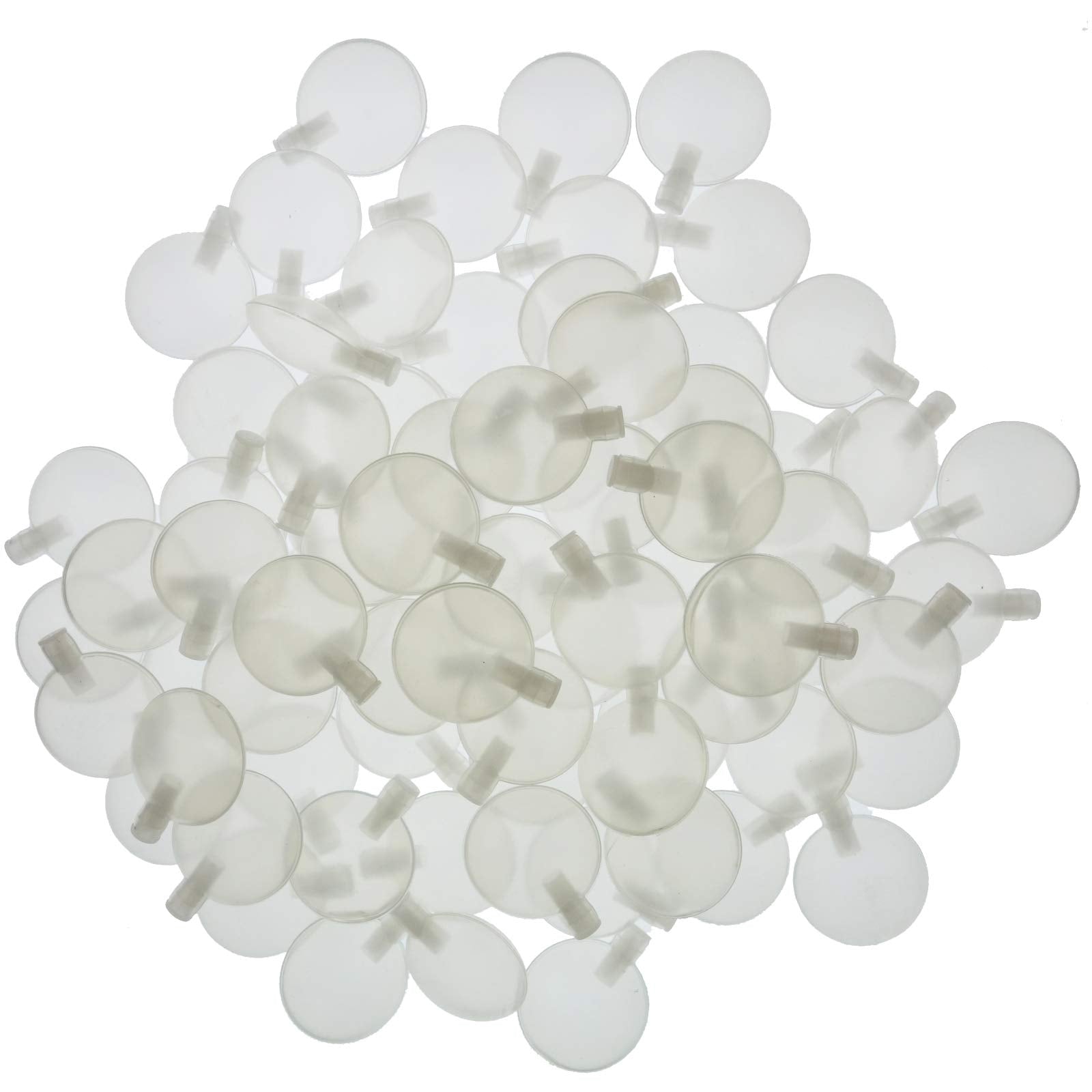 Zelerdo 100 Pack 50Mm Toy Squeakers Fit Repair Dog Pet Baby Toys Noise Maker Insert Replacement