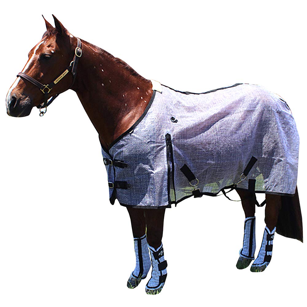 Professional'S Choice Fly Sheet | Durable Polyester Rip-Stop Technology | Breathable And Uv-Protective Nylon Mesh | Size: 84''