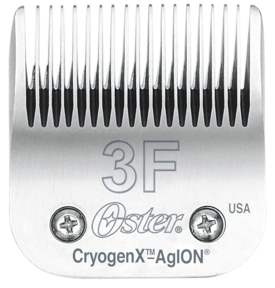 Oster Cryogen-X Pet Clipper Blade, High Carbon Steel, 3F