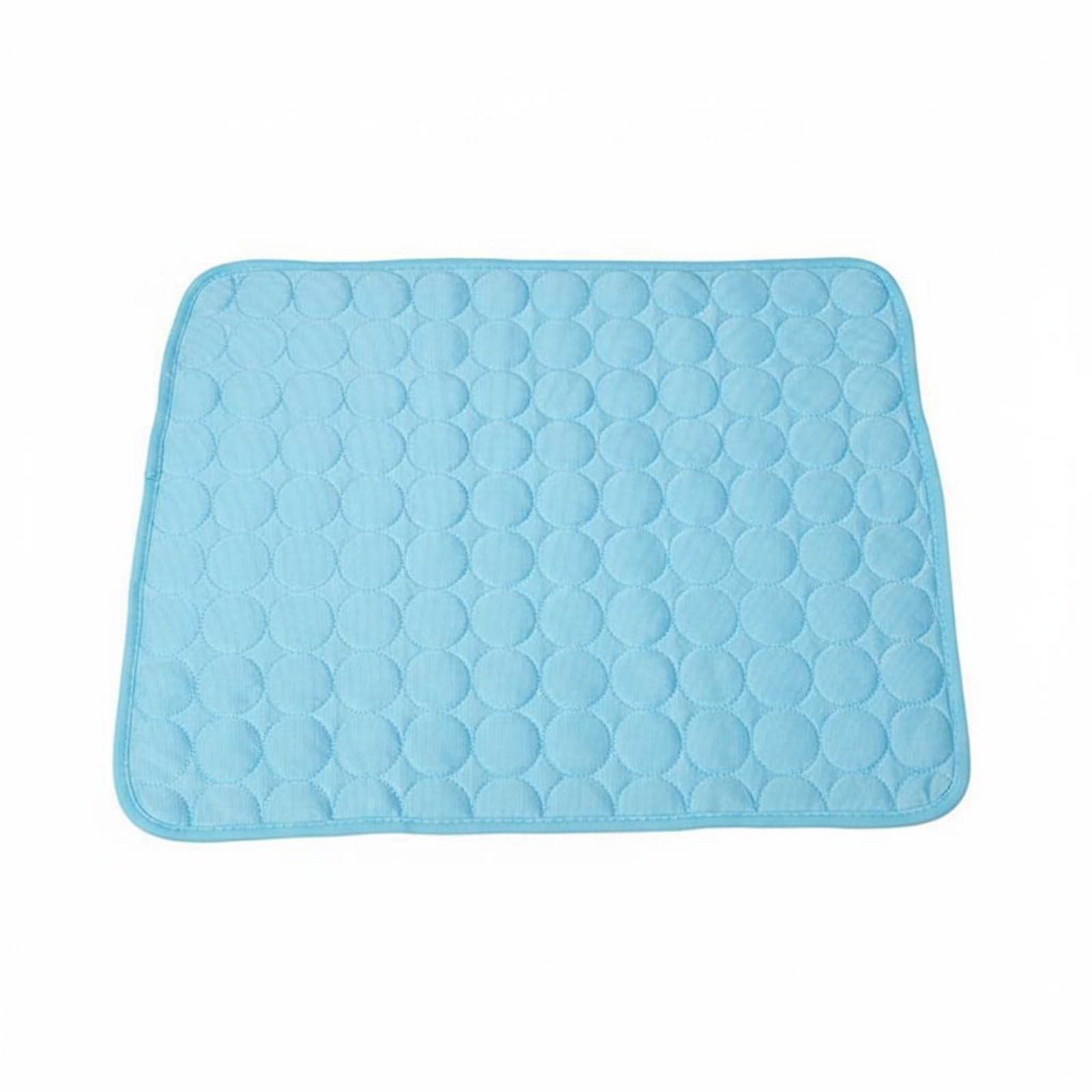 LOOM TREE Breathable Pet Cooling Mat Lightweight Dog Cooling Pad Machine Washable for Dogs, Cats, Summer, Light Blue, S | Pet Su