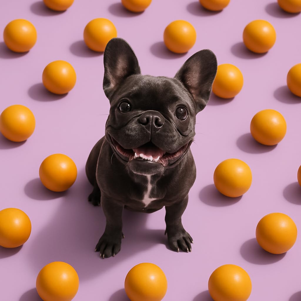 BUDDY BUDDER Bangin Bacon Bites, Natural Peanut Butter Dog Treats with Bacon Flavor, Soft Peanut Butter Ball Treat or Use to Hid
