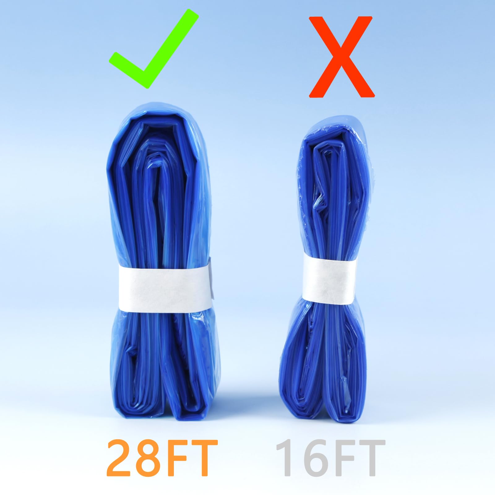 Kmkmvv 10 Pack 28 Ft Jumbo Cat Litter Refills Bags Compatible With Your Genie Standard, Plus,Xl And Xl Litter Disposal Refill Ca