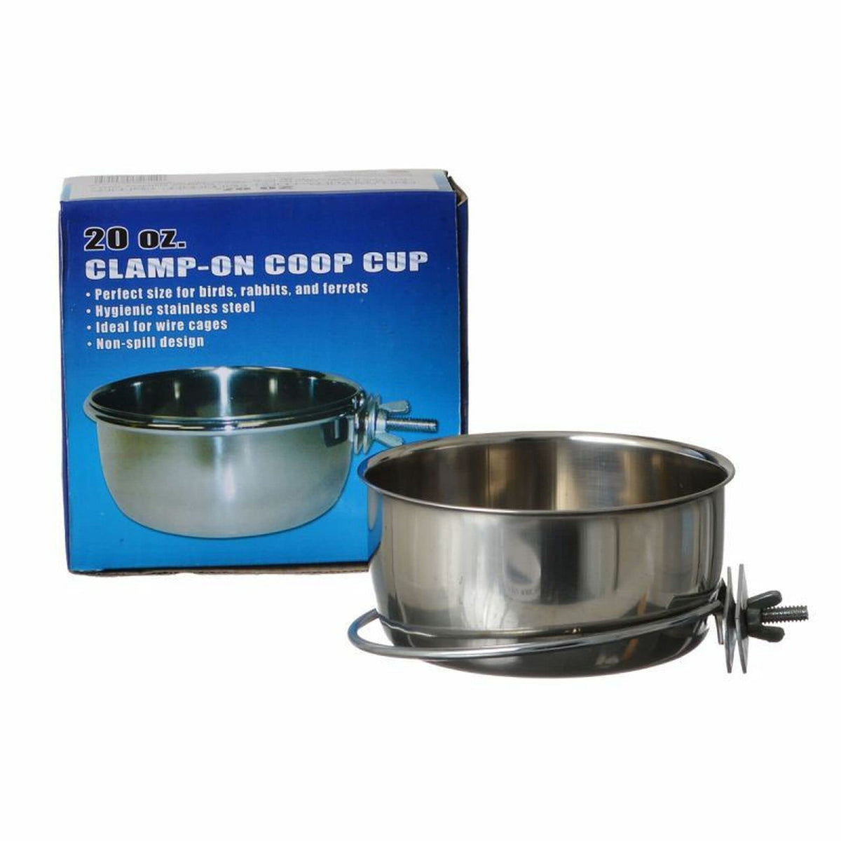 Ethical Stainless Steel Coop Cup, 20-Ounce