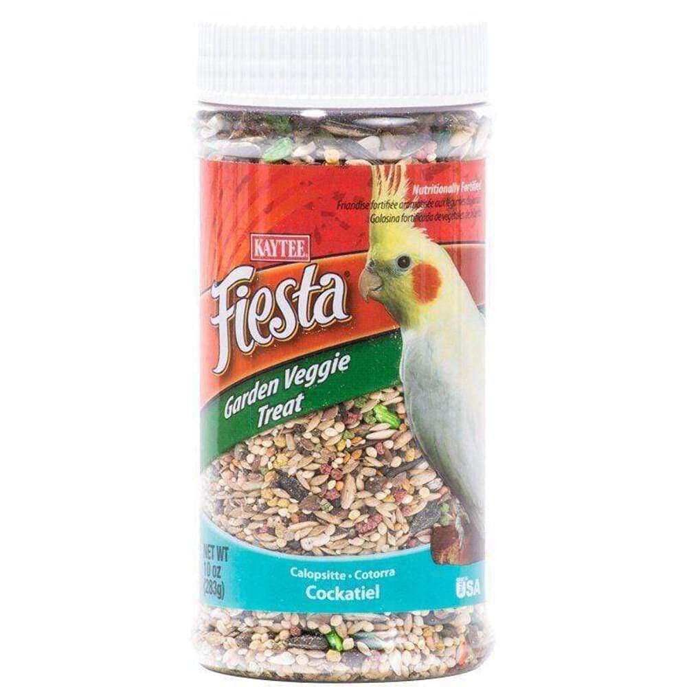 Kaytee Garden and Veggie Treat Jar  Cockatiel 10 oz