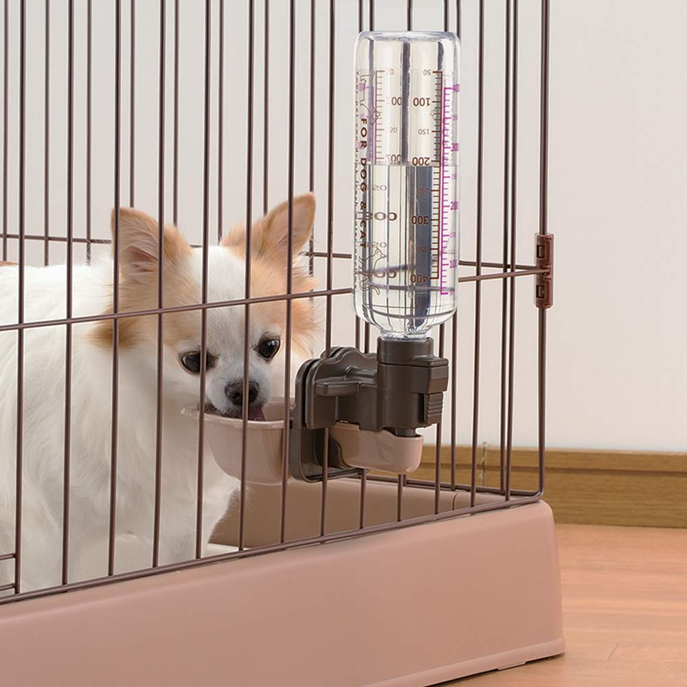 Richell Pet Water Rehydration Station, Gravity Fed Pet Water Station, Includes Bottle And Dish | Crate Attachment, Bpa Free - Includes Water Bottle And Detachable Dish