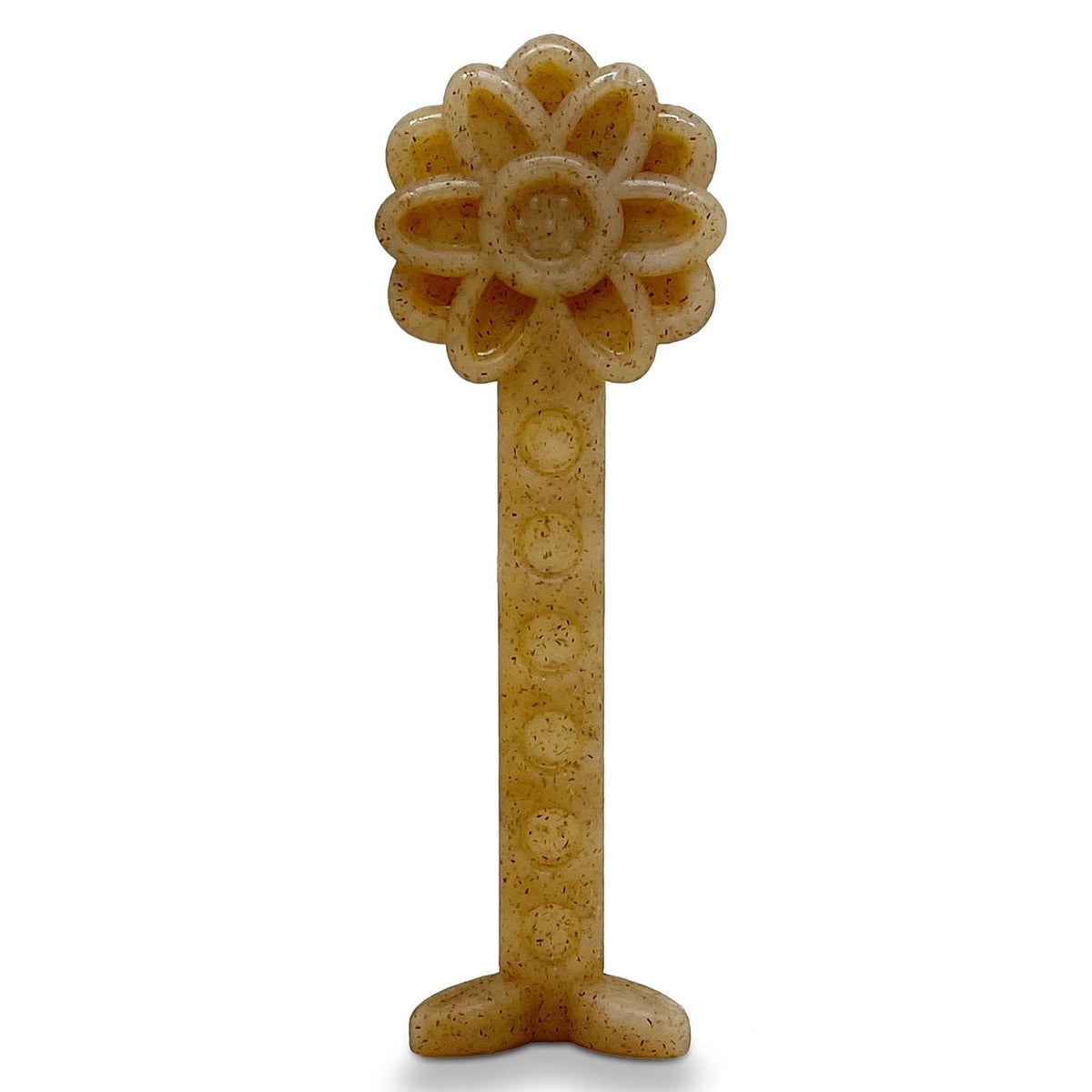 Sodapup Flower Tower - Durable Dog Chew Toy Made In Usa From Non-Toxic, Pet Safe, Food Safe, Nylon Material For Mental Stimulati
