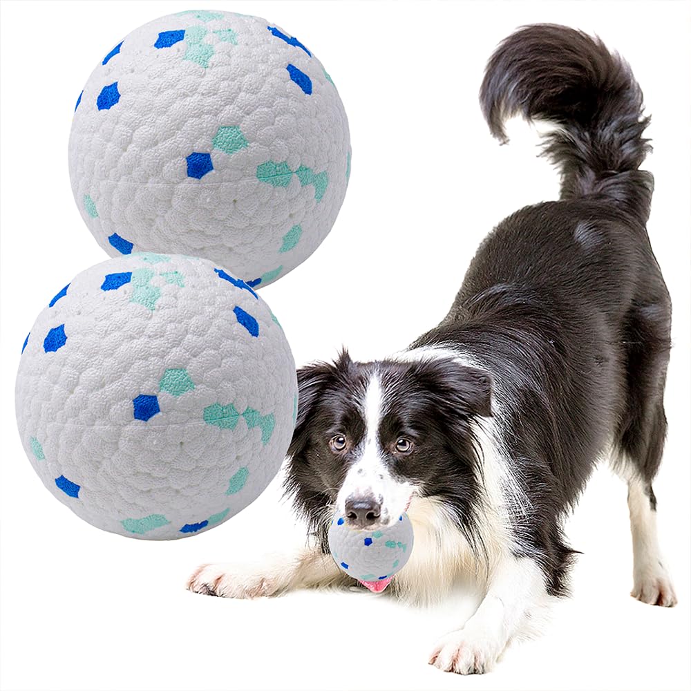 Lievuiken Dog Balls Toys For Aggressive Chewers, Indestructible Durable Bouncy Floating Balls For Dogs To Fetch, Durable Solid R