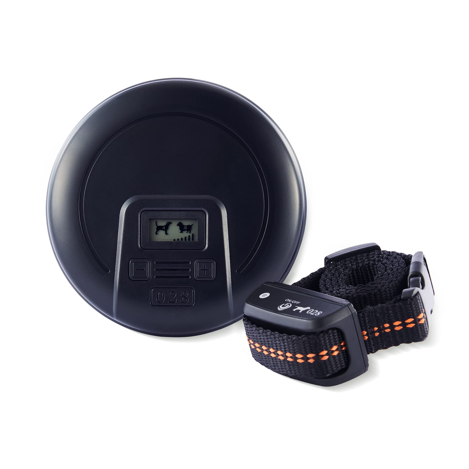 Co-Z Indoor Wireless Pet Barrier With Adjustable Range, Dog Electric Fence For Home, With Transmitter & Rechargeable Shock Train