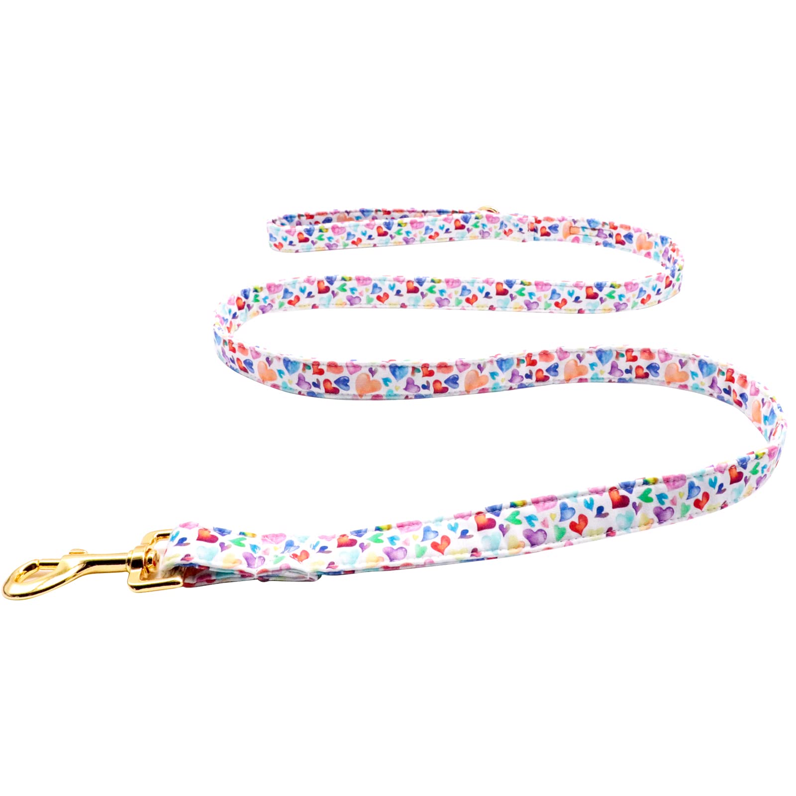 Lionet Paws Valentines Leash Matching Collar For Small Medium Large Dogs