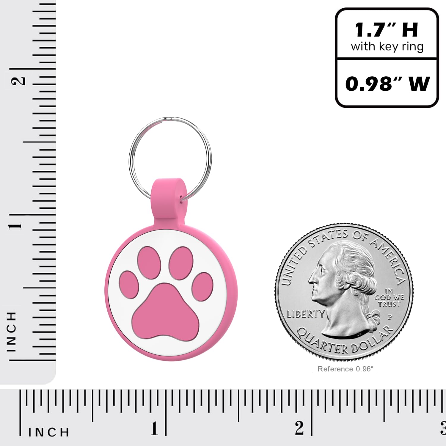 Whoseid Qr Code Cat Tag, Modifiable Pet Online Profile Page, Multiple Emergency Contact, Silent Silicone Cat Tag, Lightweight, N