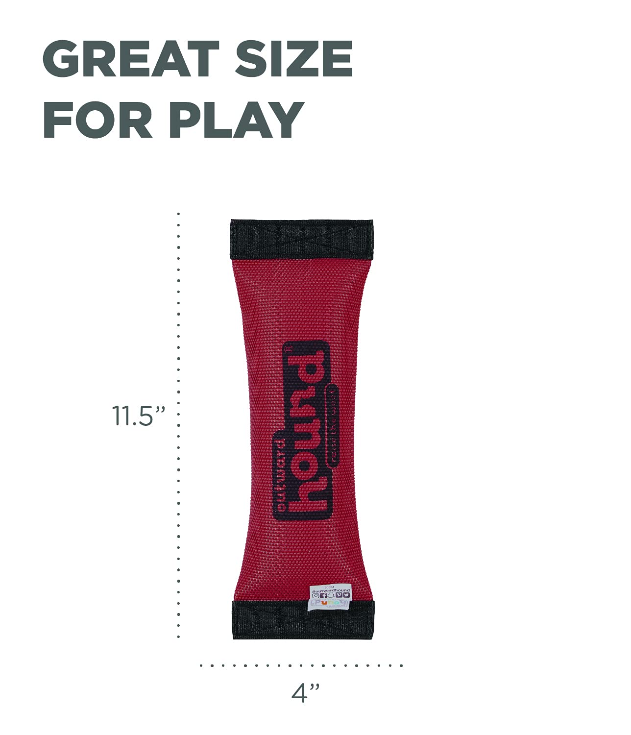 Outward Hound Firehose Fetch Dog Toy, Large