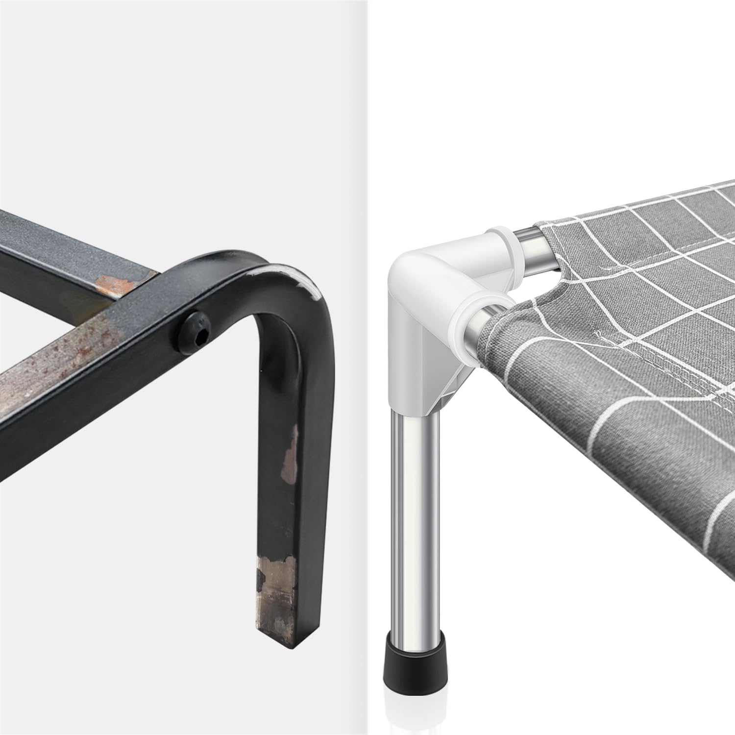 Elevated Dog Bed Pet Cot - Dog Cots Beds for Medium Dogs | Detachable Raised Cat Dog Pet Bed for Medium Dogs