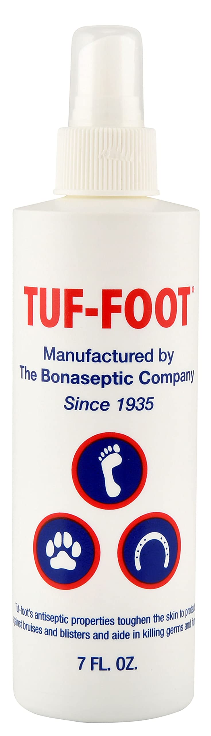 Tuf-Foot Liquid Foot, Hoof & Paw Protection - 7oz, Veterinarian Recommended, Toughens & Heals for Dogs, Horses & Outdoor Athletes