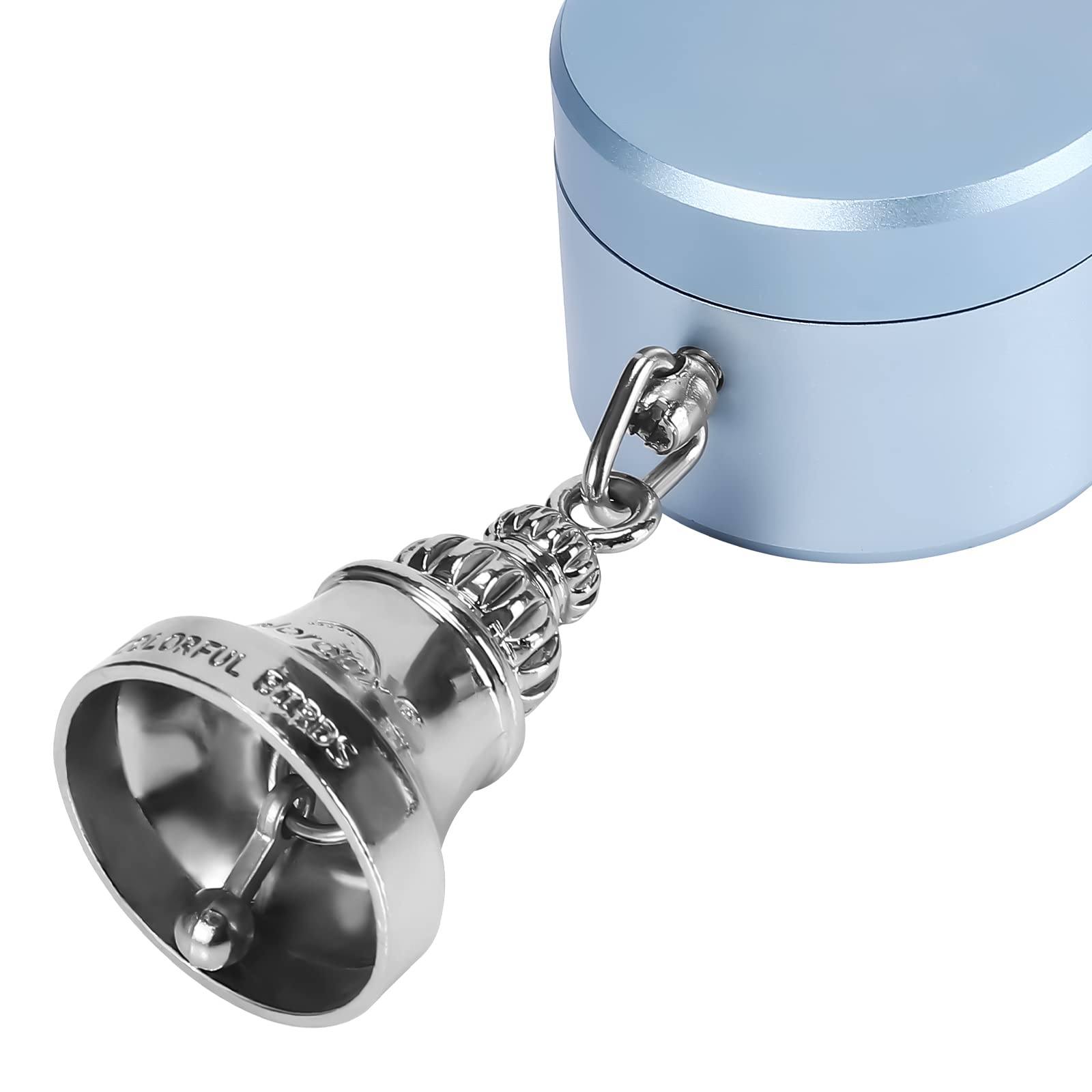 Colorday Bird Toys Parrot Talking Coach & Interactive Voice Bell For Parakeet, African Grey, Amazon Parrots, Quaker, Cockatiel,