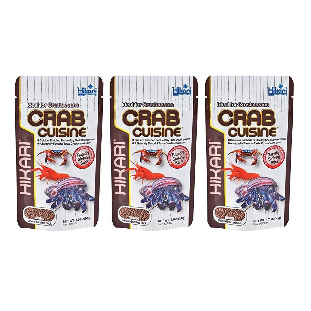 Cibo per granchi, 50 ml, set da 3Q