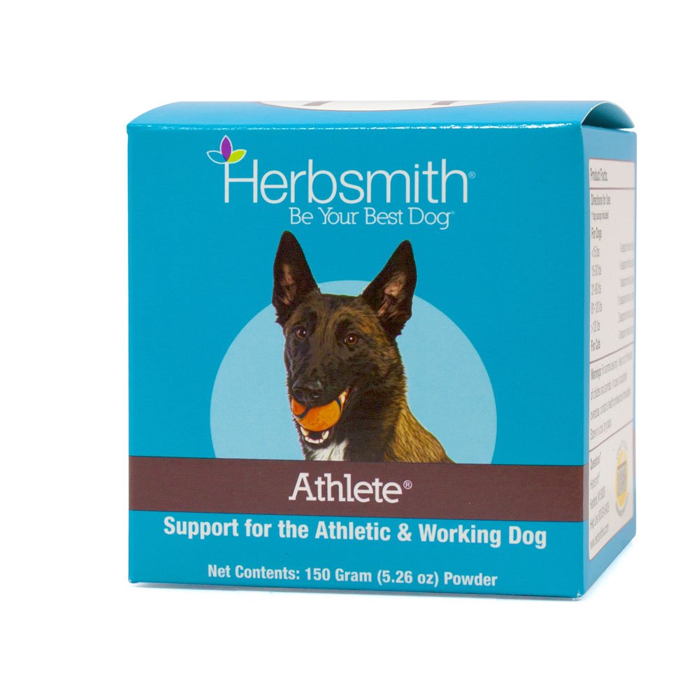 Herbsmith Athlete - Canine Endurance Supplement for Working and Agility Dogs - For the Canine Athlete - 150g Powder