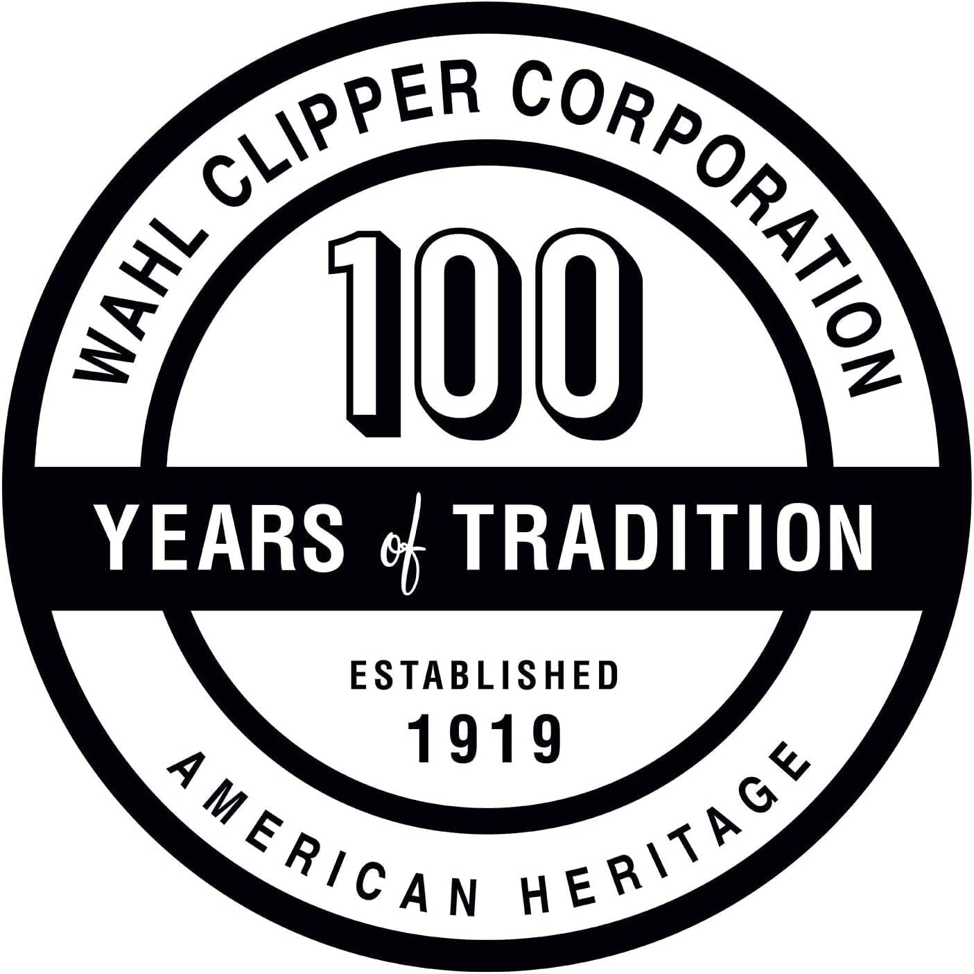 Wahl Professional Animal Stainless Steel Attachment Guide Comb Detachable Blade Pet Clippers - #0, 5/8 Inch Cut Length (3375-100), Yellow