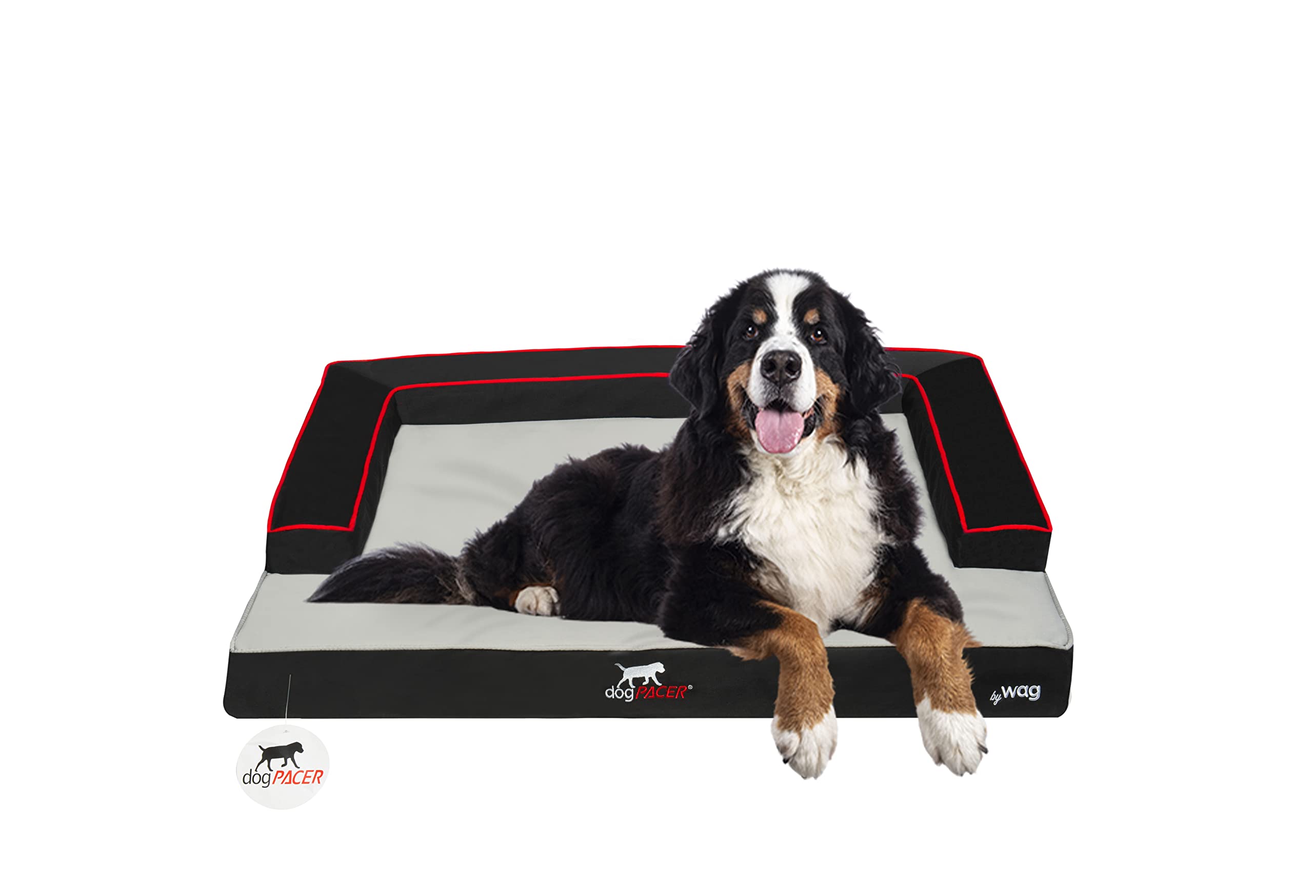 dogPACER Indoor Outdoor Pet Recovery Dog Bed | Multi Element Extreme Joint Support with Cooling Gel | 100% Water Proof and Machi