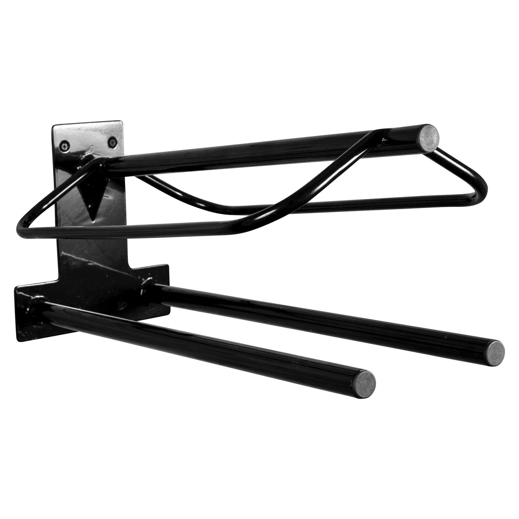 Easy-Up Wall Mount Saddle Rack With Double Pad Bar | Holds Western And English Saddles | Air And Dry Out After Riding | Mounts E