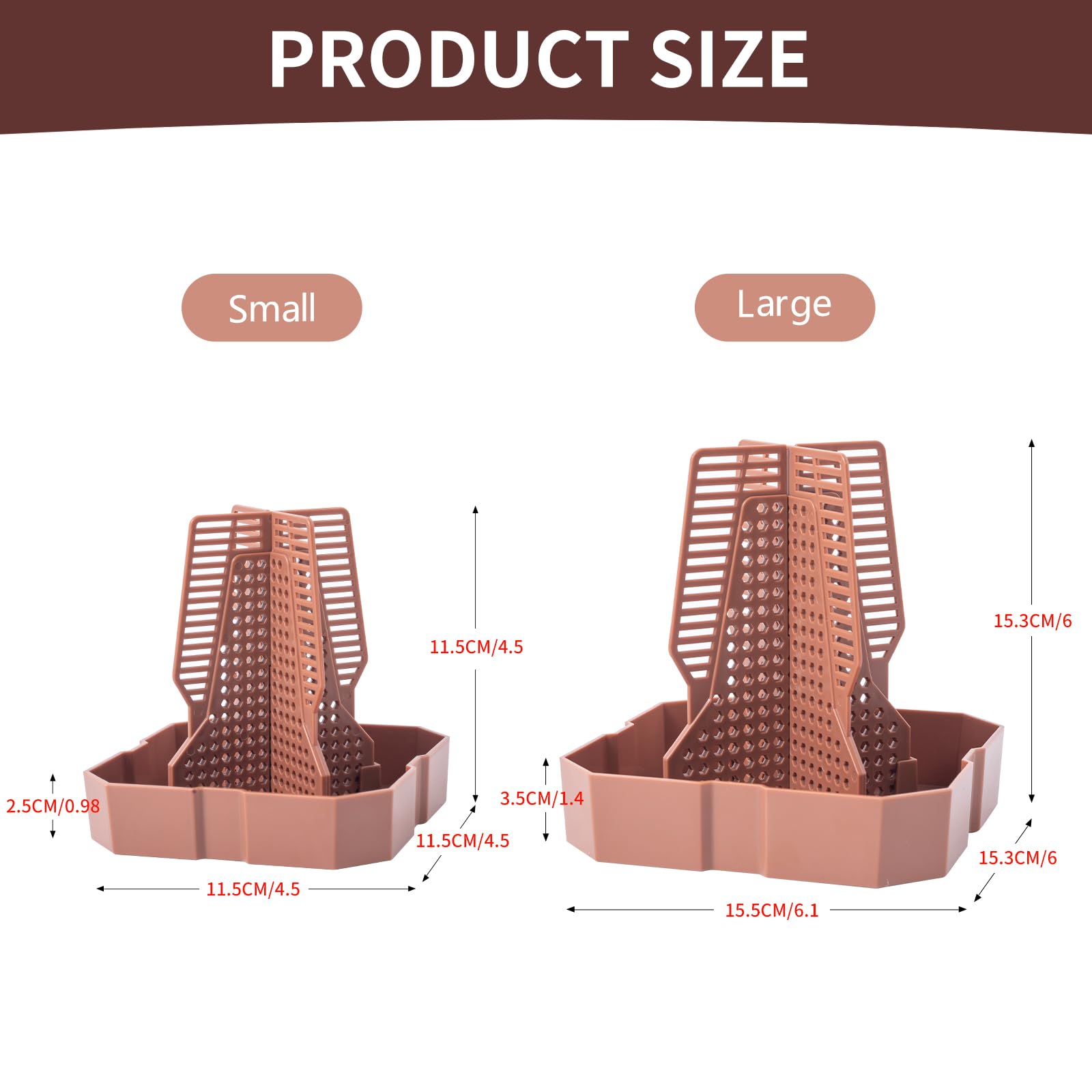 Reptile Feeder Bowls With Climbing Ladder For Chameleon,Bearded Dragon,Guardians Hunting Bugs Keep Training Terrarium Bowls For