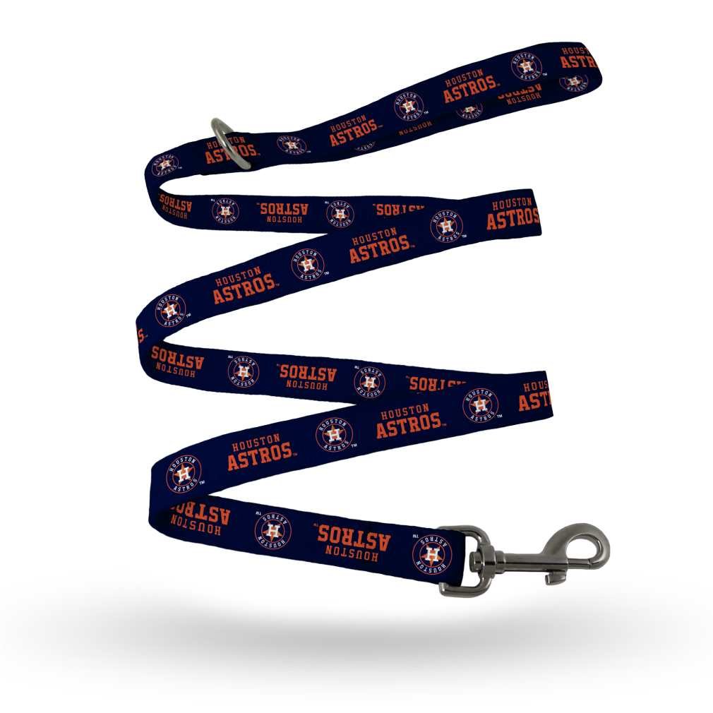 Rico Industries Mlb Houston Astros Pet Leashpet Leash Size L/Xl, Team Colors, Size L/Xl