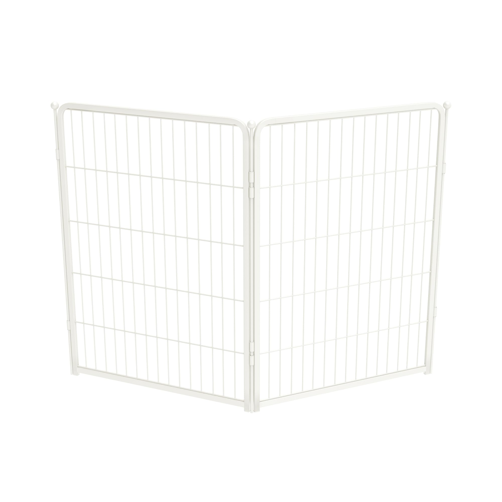 Fxw Homeplus Dog Playpen For Indoor Use - Stress-Free And Safe Play, Heavy Duty 40 Inch 2 Panels Dog Pen For Medium And Large Do