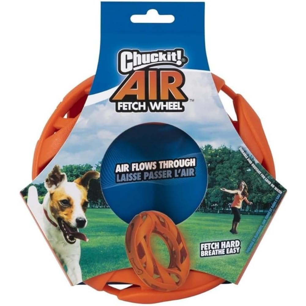 Chuckit! Air Fetch Wheel Doy Toy, Orange