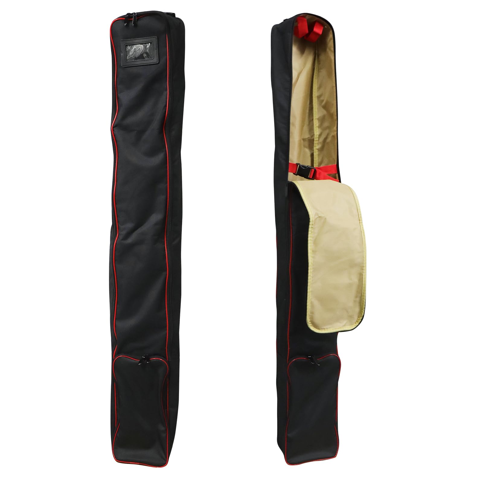 Asooll Horse Tail Extension,Horse Harness Bag,Black