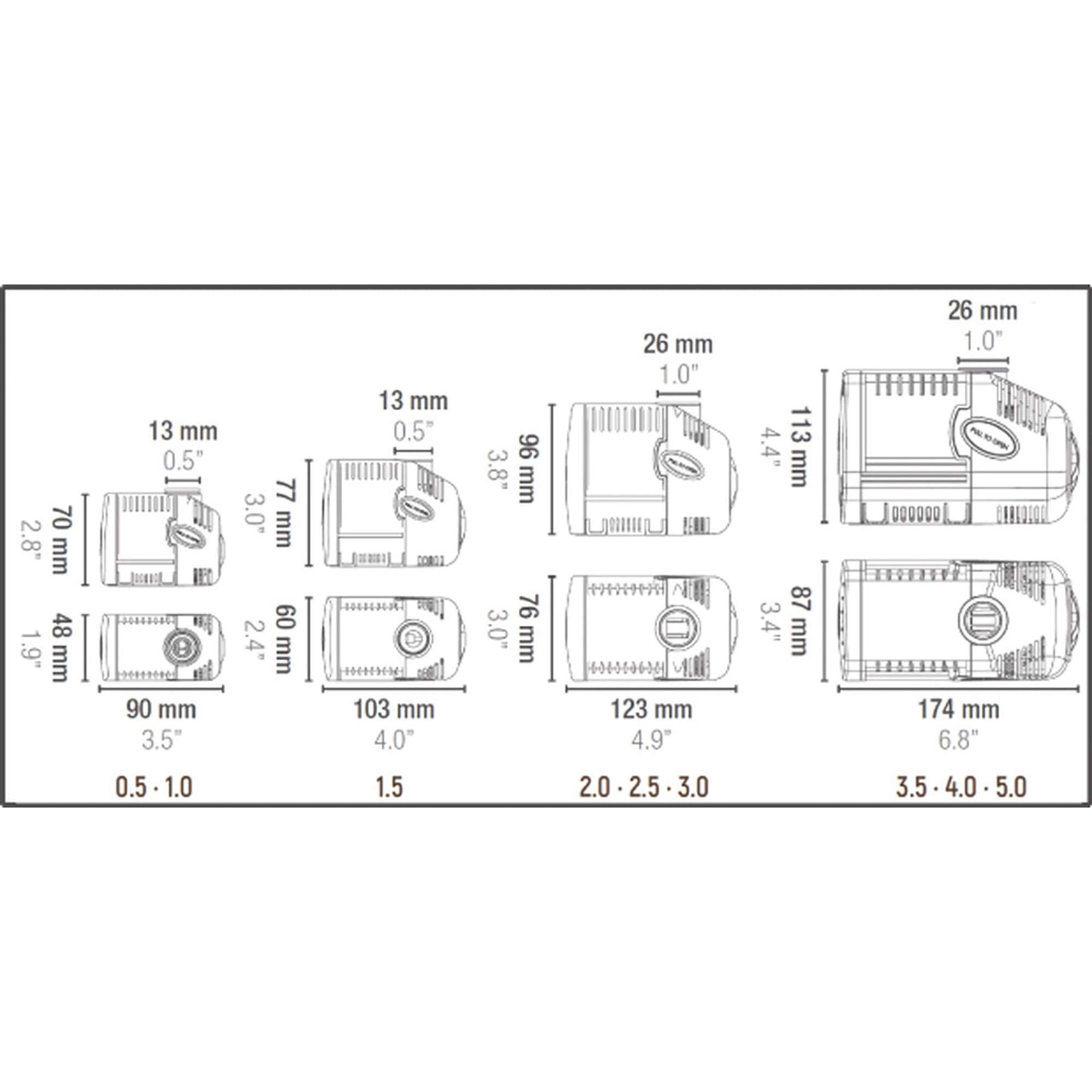 SICCE Syncra Silent 4.0 Multifunction 951 GPH Submersible Water Pump | Italian Made 85W Ultra Quiet Durable Aquarium Fish Tank,