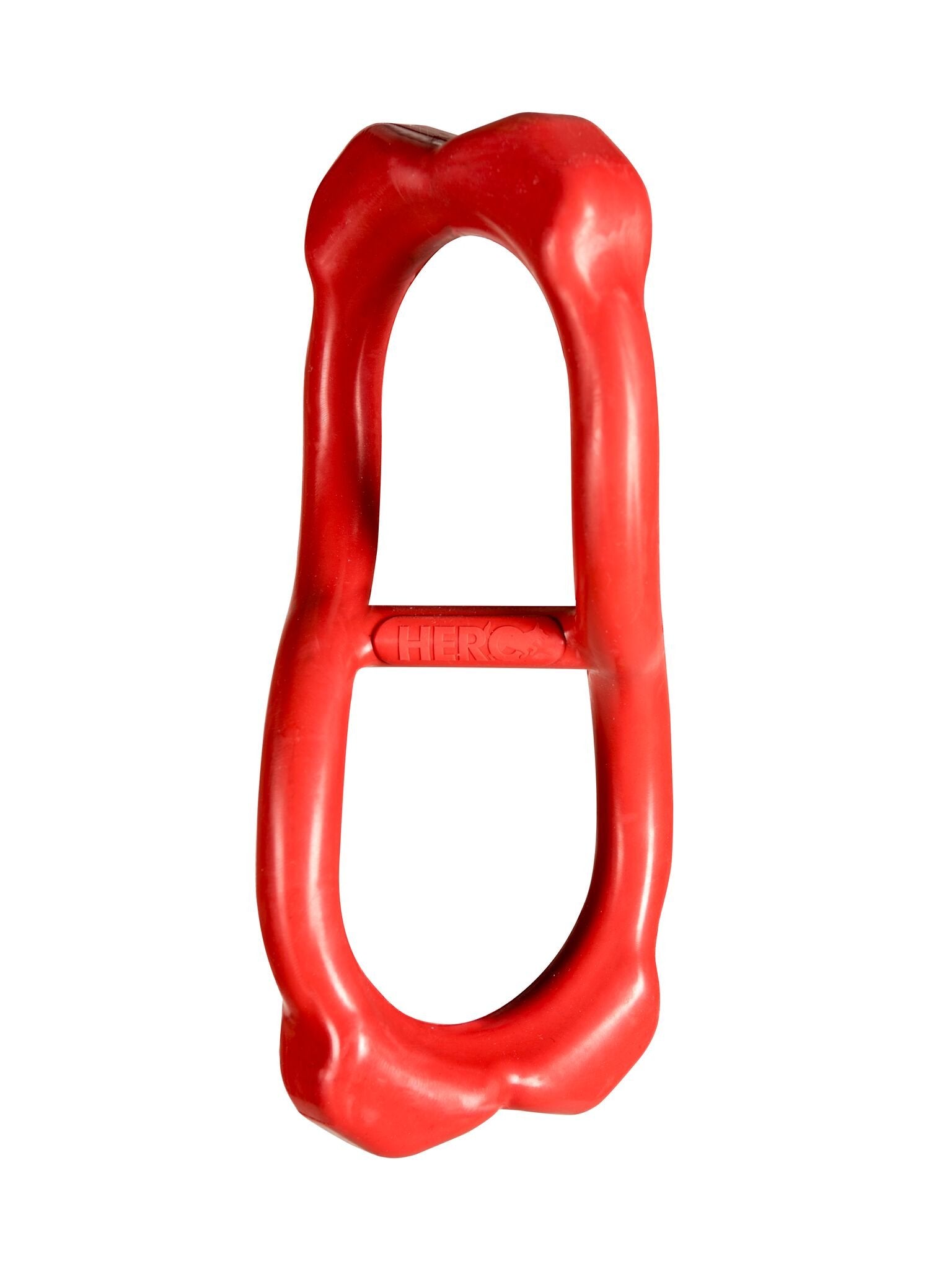HERO Retriever Series ChewTime Natural Rubber Widget, Large, Red Dog Toy