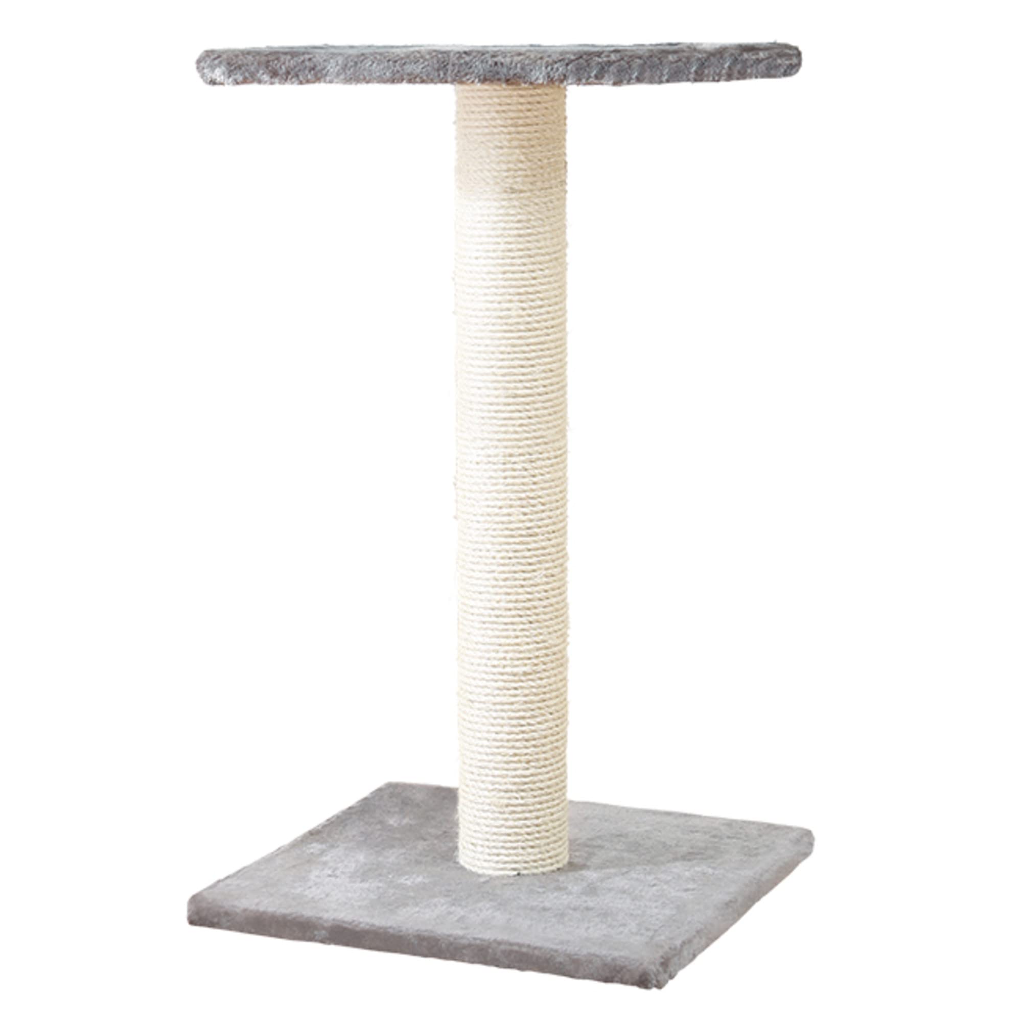 Trixie Espejo Scratching Post With Resting Platform | 27' Tall | Gray