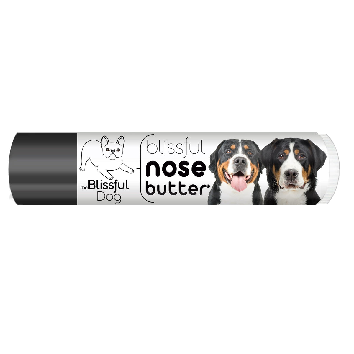 The Blissful Dog Greater Swiss Mountain Dog Unscented Nose Butter - Dog Nose Butter, 0.15 Ounce