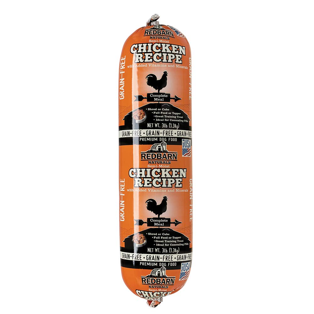Redbarn Grain Free 3lb Dog Food Roll - Chicken (1-Count)