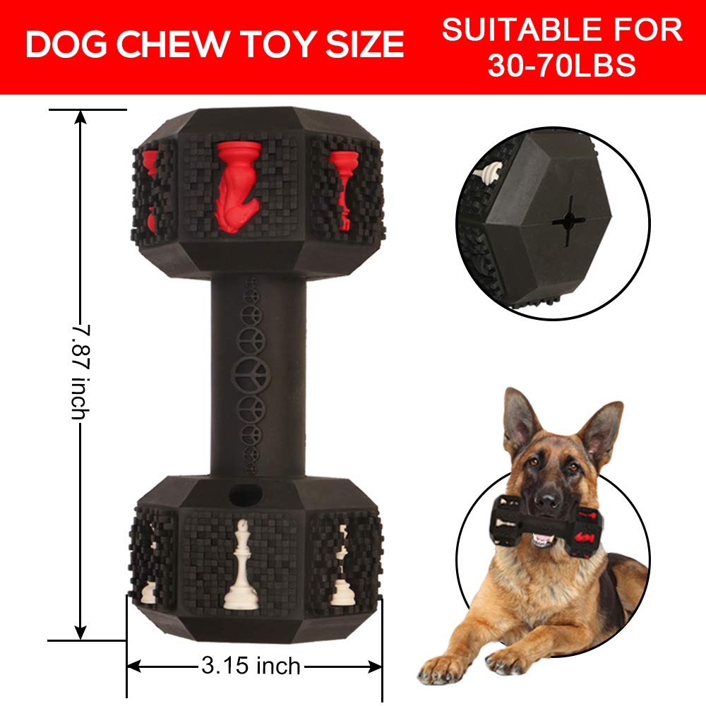 Hswaye Dog Chew Toys for Aggressive Chewers,Food Grade Non-Toxic Dental Pet Toy,Tough Durable Indestructible Dog Toys for Medium