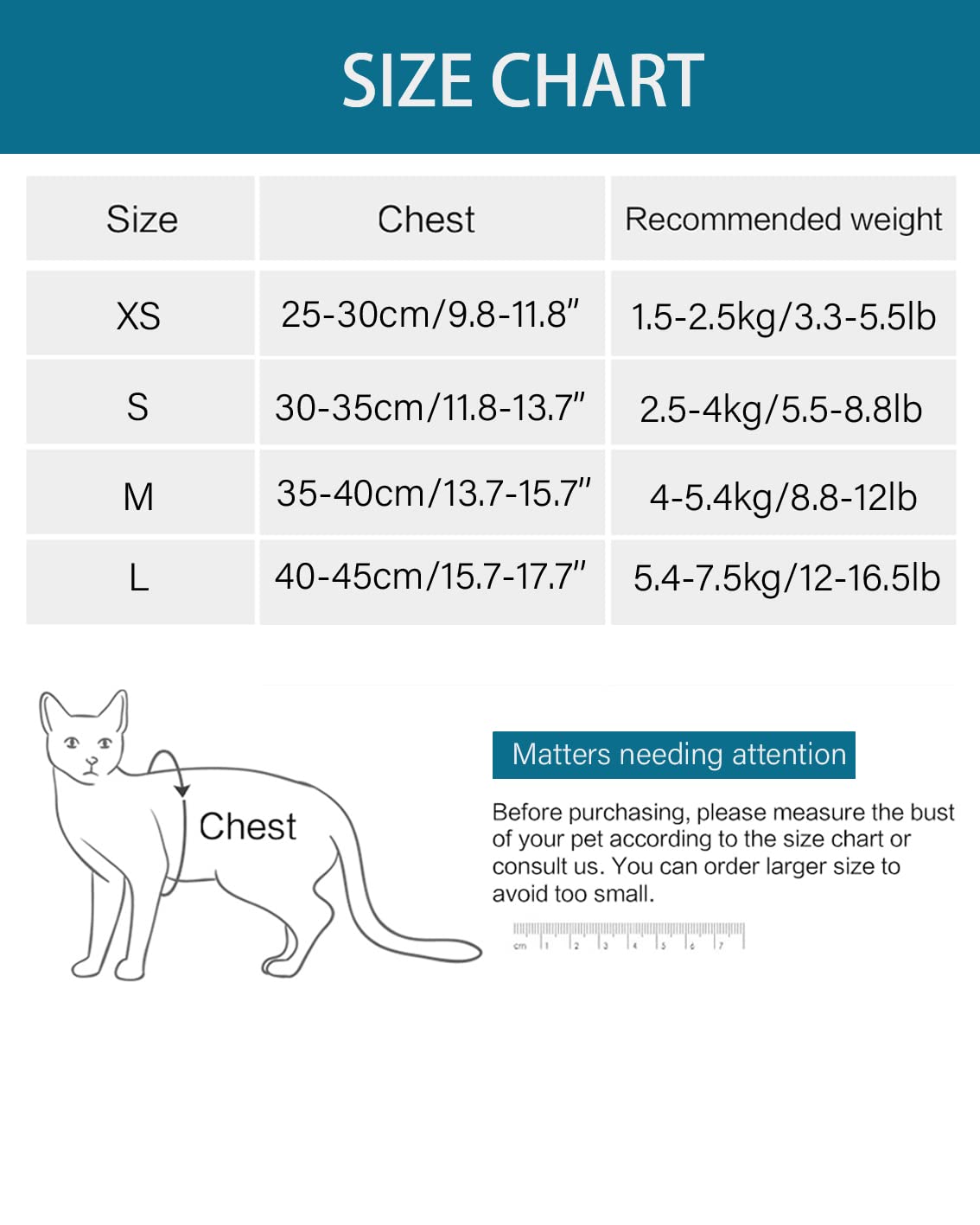 Heywean Cat Harness And Leash - Ultra Light Escape Proof Kitten Collar Cat Walking Jacket With Running Cushioning Soft And Comfortable Suitable For Puppies Rabbits (M, Turquoise)