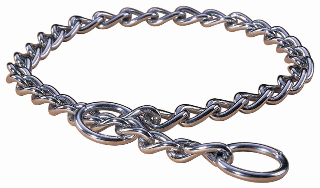 Hamilton Choke Chain Dog Collar, 20-Inch