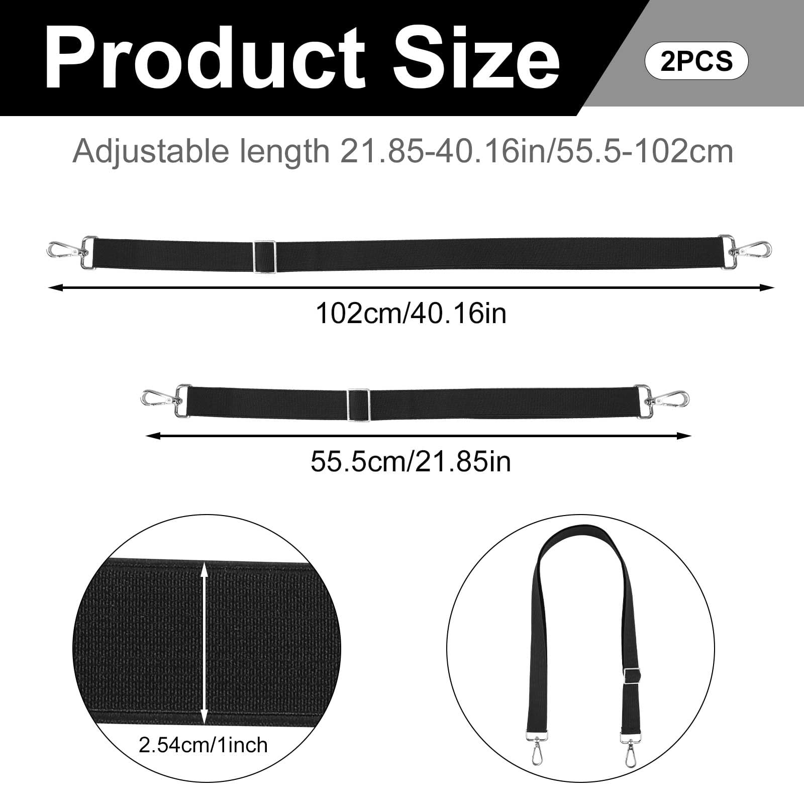 2Pcs Horse Blanket Leg Straps, Elastic Horse Blanket Leg Straps Horse Blanket Belly Band Replacement With Swivel Snap Hook Wrap