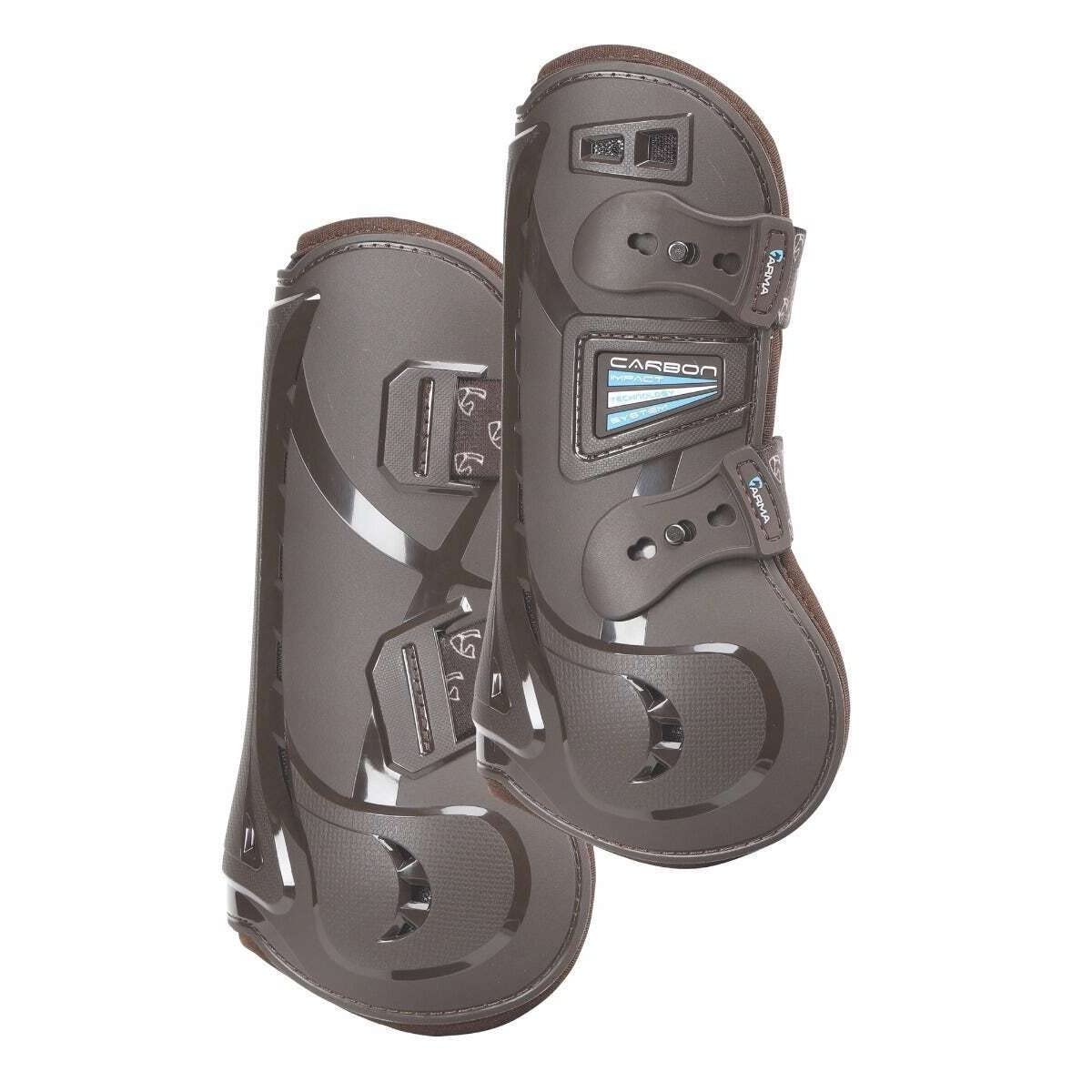 Shires Arma Carbon Tendon Horse Boots (Full, Brown)