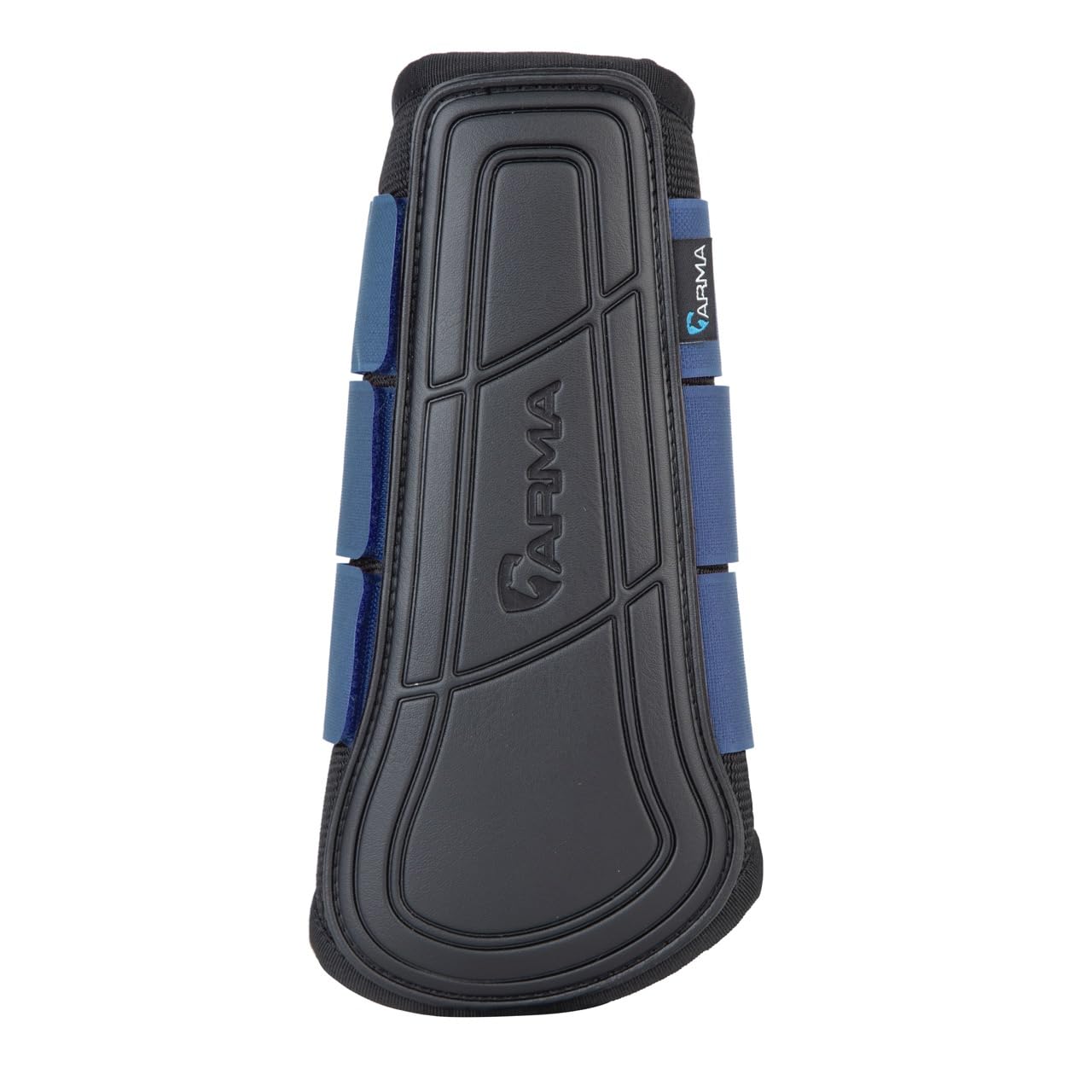 Shires Arma Air Motion Brushing Boots (Navy, Cob)
