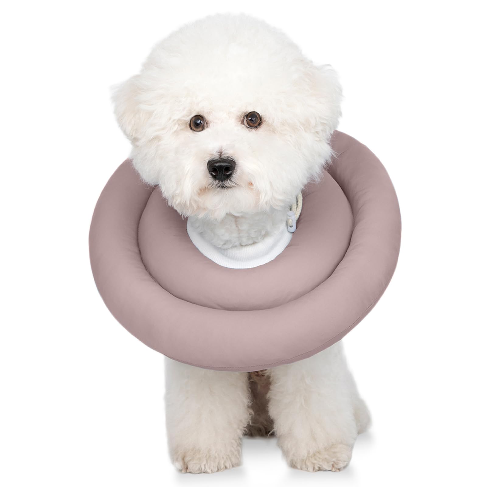 GAGABODY Dog Cones for Small Dogs,Comfortable Adjustable Soft Cone Alternative After Surgery,Elizabethan Donut Collar Dogs Recov