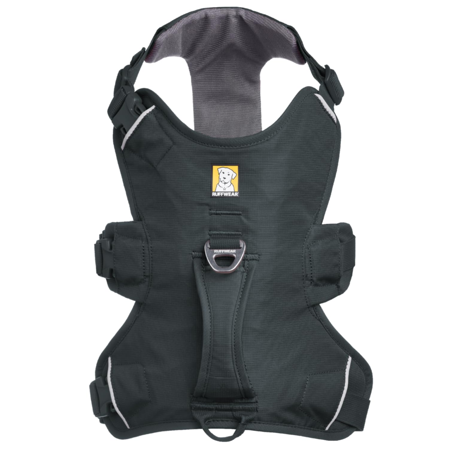 Ruffwear, Web Master, Multi-Use Support Dog Harness, Hiking and Trail Running, Service and Working, Everyday Wear, Basalt Gray,