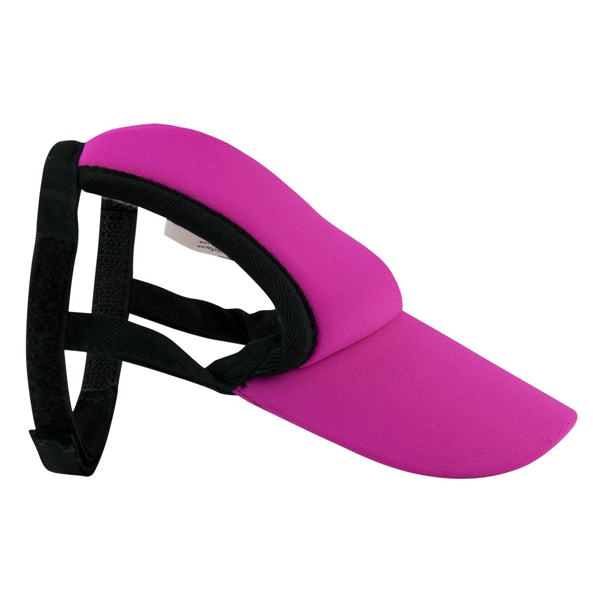 PlayaPup Sun Protective Dog Visor, Fuchsia, X-Large