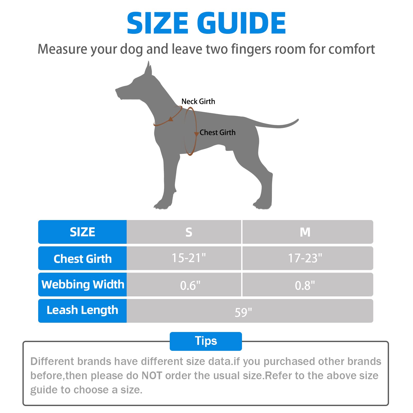 Pupteck Dog Harness And Leash Set No Pull Step In Soft Adjustable Pet Harnesses For Small Medium Dogs Outdoor Walking Training, Blue S