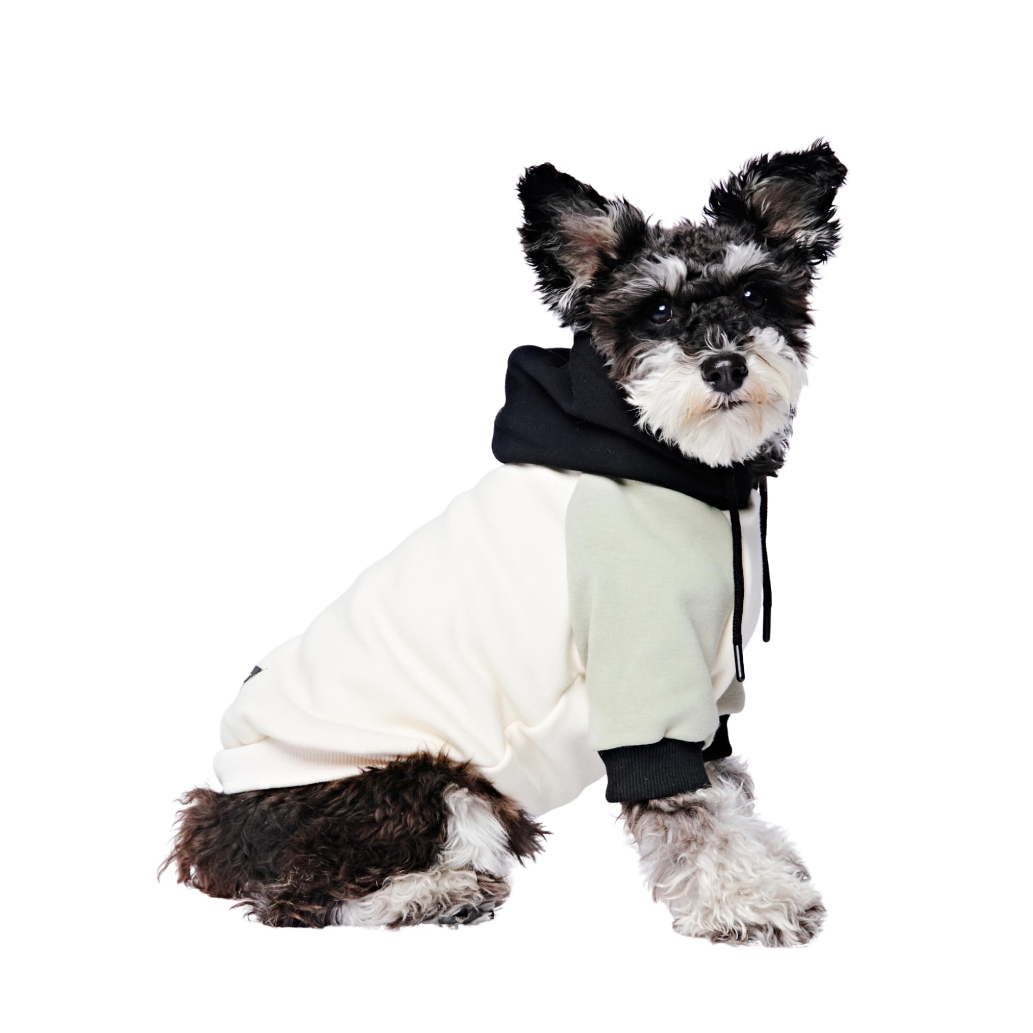 Spark Paws Dog Hoodie - Premium Quality, Buttery Soft, Superior Comfort And Fit, Calming Fleece Interior, Suitable For All Breeds - Olive Cream - S