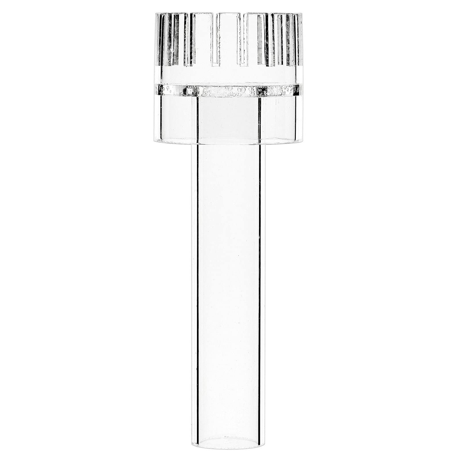 Jardli Glass Lily Pipe Inflow With Surface Skimmer For Aquarium Planted Tank (17Mm For 16/22Mm (5/8'' I.D.) Tubing)